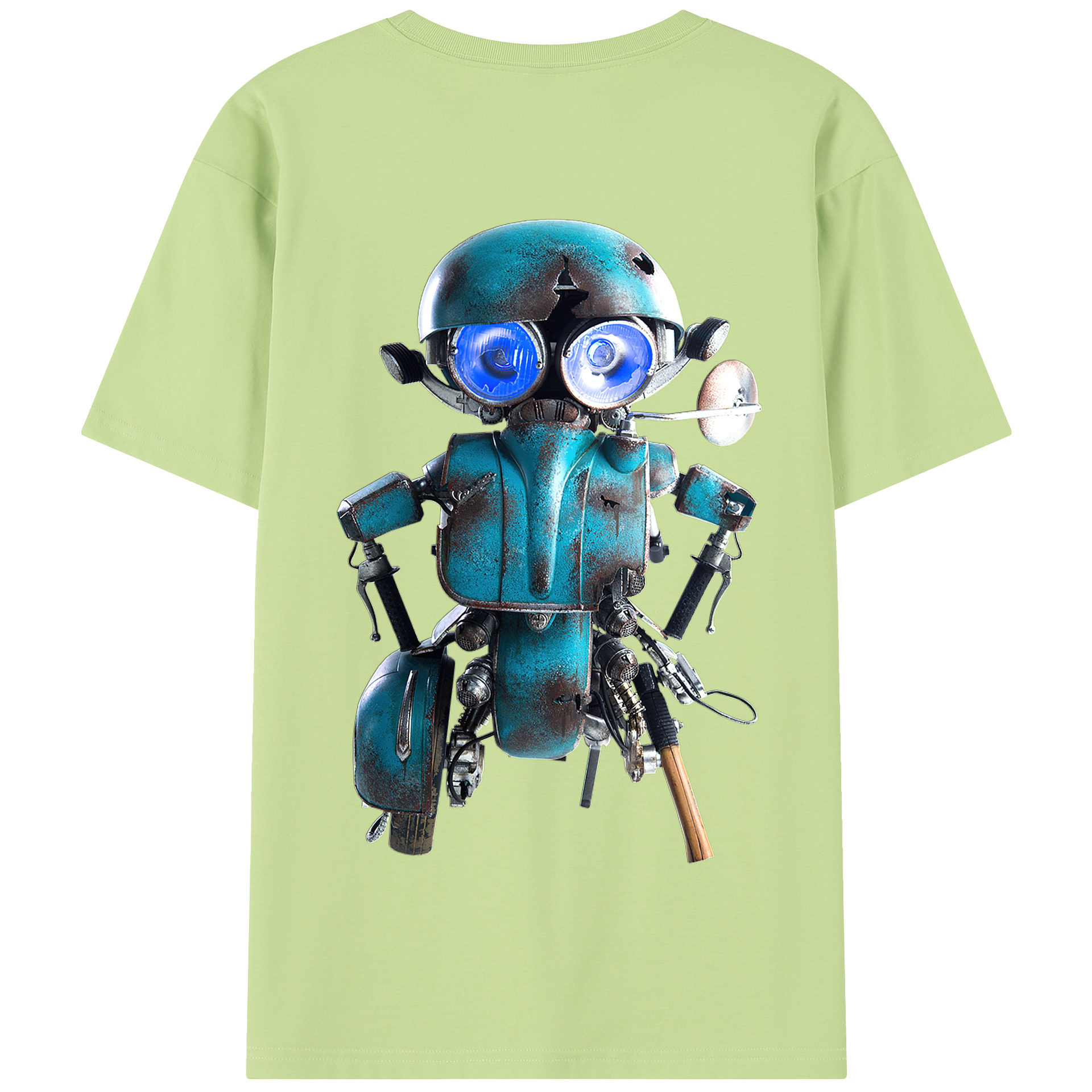 （画像用）  綿100％半袖Tシャツ（背面プリント）